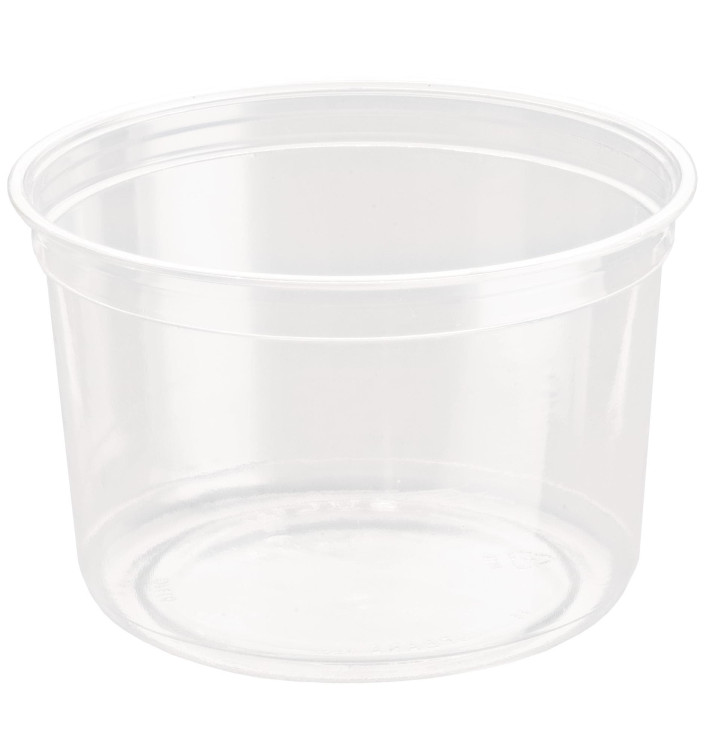 Tarrina de Plastico rPET DeliGourmet 16 Oz/473ml (50 Uds)