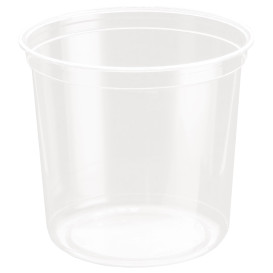 Tarrina de Plastico rPET DeliGourmet 24 Oz/710ml (50 Uds)