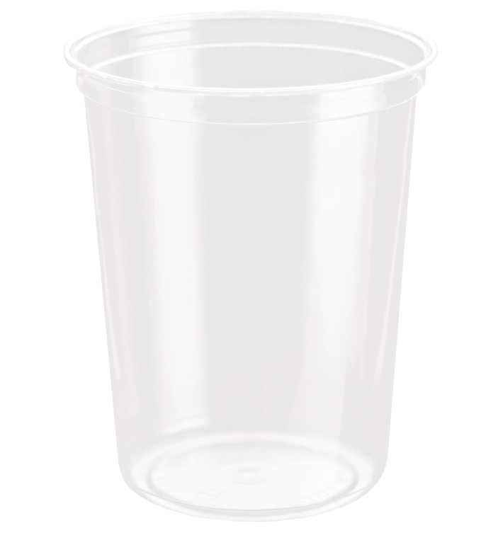 Tarrina de Plastico rPET DeliGourmet 32 Oz/946ml (50 Uds)