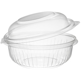 Bol Plastico PET "PresentaBowls" Bisagra Alta 360ml (75 Uds)
