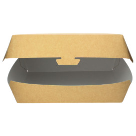 Envase para Bocadillo Kraft 20x10x4cm (25 Uds)