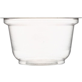 Tarrina para Helados 220ml Transparente PS Ø9,5cm (104 Uds)
