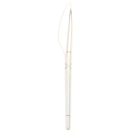 Cuchillo de Plastico PS Transparente 170mm (3000 Uds)