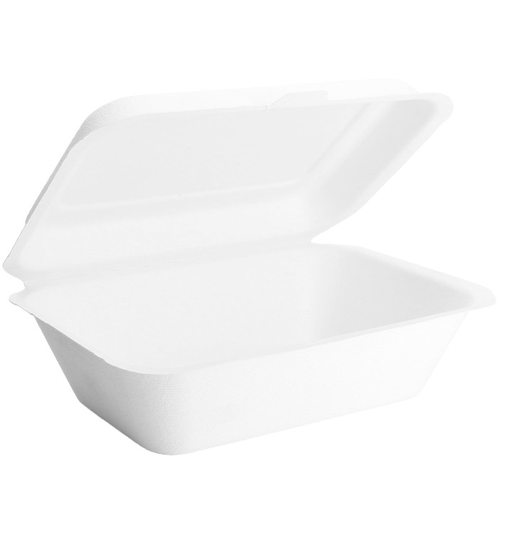 Envase MenuBox Caña Azúcar Blanco 180x125x70cm (600Uds) Envase MenuBox Caña Azúcar Blanco 180x125x70cm (600Uds)