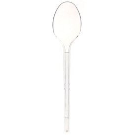 Cuchara de Plastico PS Transparente 170mm (3000 Uds)
