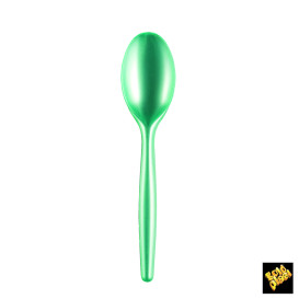 Cuchara de Plastico Easy PS Tiffany Perlado 185 mm (20 Uds)