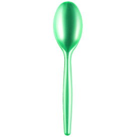 Cuchara de Plastico Easy PS Tiffany Perlado 185 mm (500 Uds)