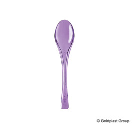 Cuchara de Plastico Fly Lila Transp. 145mm (3000 Uds)