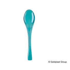 Cuchara de Plastico Fly Turquesa Transp.145mm (3000 Uds)