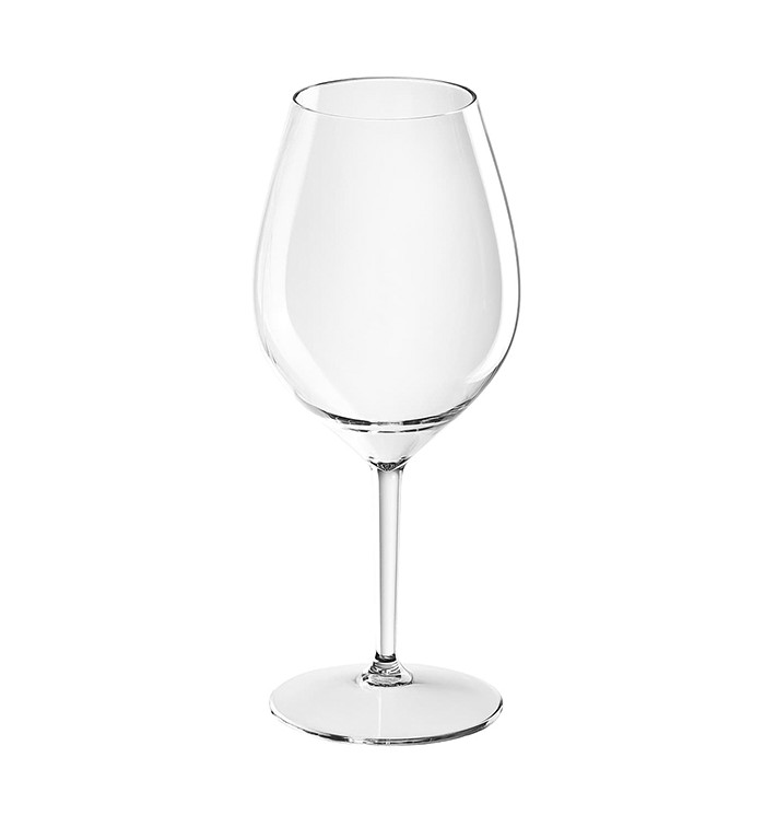 Copa Reutilizable para Vino Tritan Transp. 510ml (6 Uds)