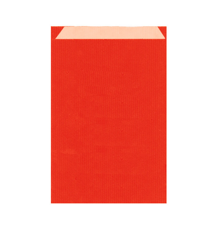 Sobre de Papel Kraft Roja 26+9x38cm (750 Unidades)