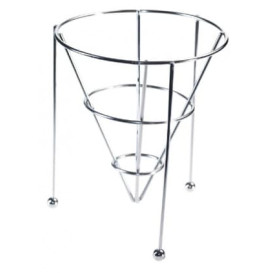 Cesta para Presentación Apilable Acero Ø127x152mm (12 Uds)