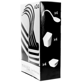 Kit Miniaturas Degustación Blanco y Negro 24 pzas (12 Kits)