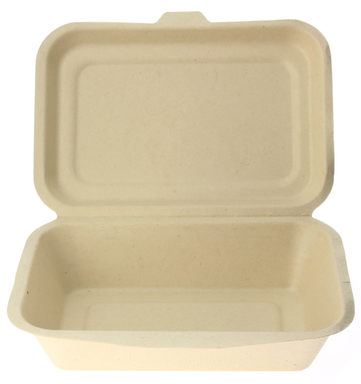 Envase MenuBox Caña de Azúcar 175x125x53mm (50 Uds)
