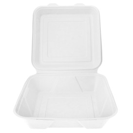 Envase MenuBox Caña de Azúcar 235x235x78mm (200 Uds)