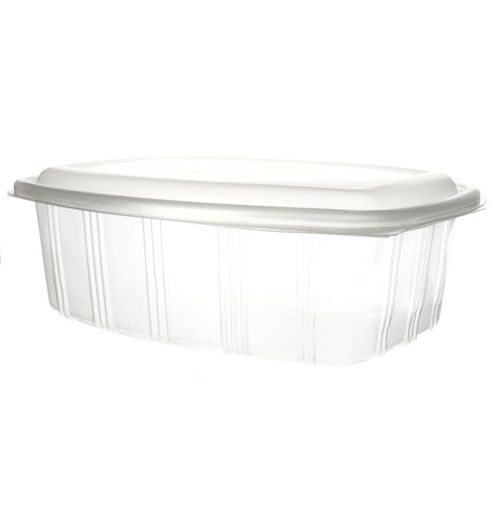 Tarrina Tapa Alta Bisagra PP 2000ml (200 Uds)