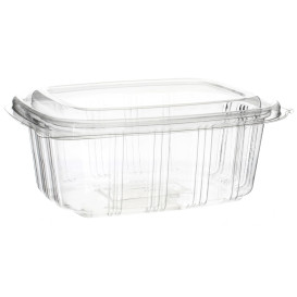 Tarrina Tapa Alta Bisagra OPS 500ml (50 Uds)
