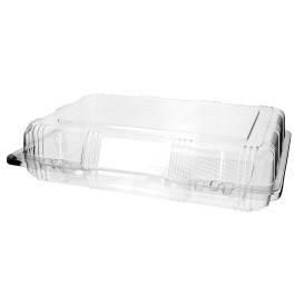 Envase Tapa Bisagra para Respotería PET 25x17x6cm (220 Uds)