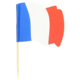 Pinchos Banderita "Francia" 65mm (14.400 Uds)