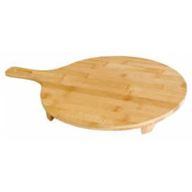 Bandeja Redonda con Asa de Bambu Ø29x2,5cm (1 Ud)
