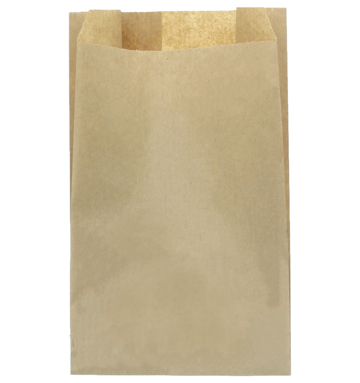 Bolsa de Papel Kraft 22+12x36cm (250 Unidades)