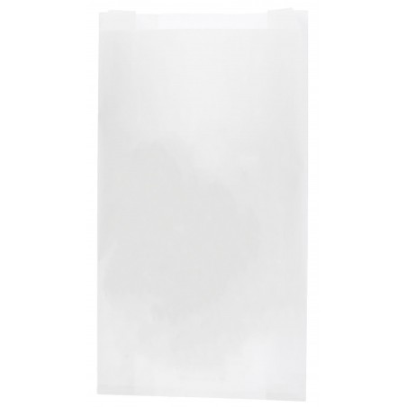 Bolsa de Papel Blanca 17+7x32cm (100 Uds)