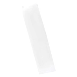 Bolsa de Papel Blanca 9+5x32cm (1000 Uds)