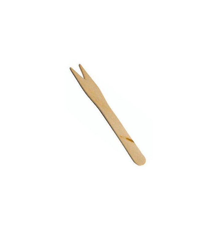 Pincho de Madera Patatas Fritas 85mm (1000 Uds)