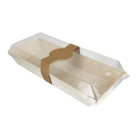 Tapa de Plastico PET 21,5x8,5cm (100 Uds)