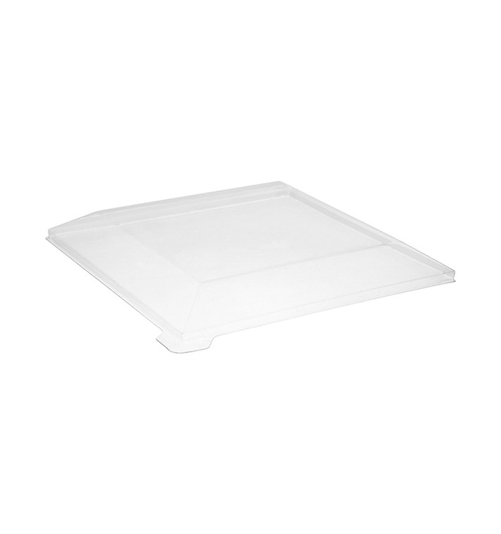 Tapa de Plástico PET Transparente de 17x17cm (25 Uds)