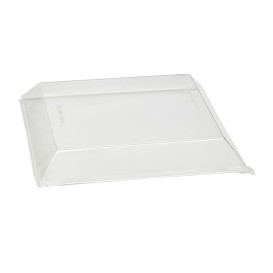 Tapa de Plástico PET Transparente 23x23cm (25 Uds)