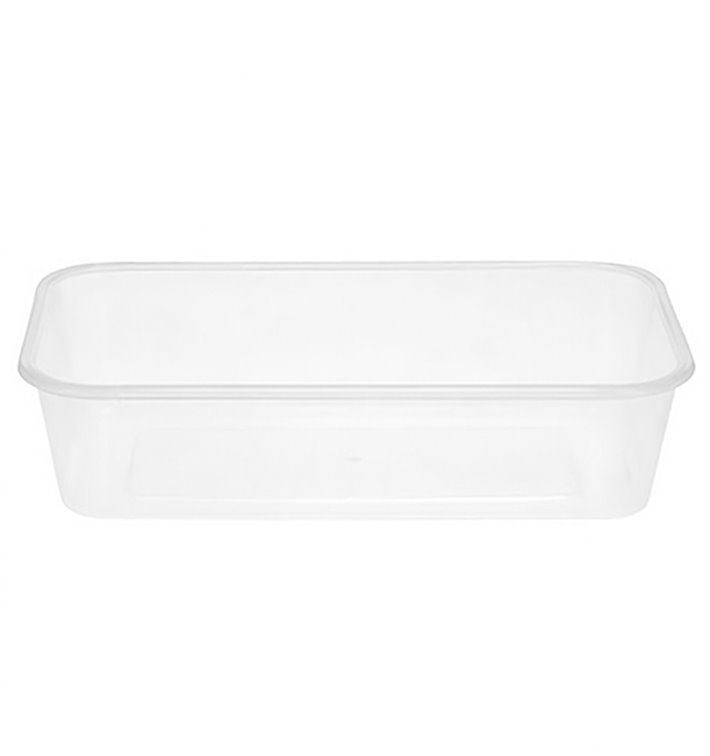 Tarrina Plastico Rectangular PP 500 ml (500 Uds)
