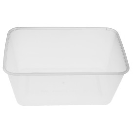 Tarrina Plastico Rectangular PP 1000ml (50 Uds)