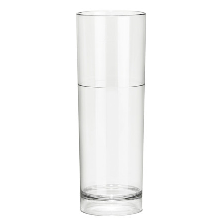 Vaso Reutilizable SAN Tumbler Transparente 200ml (6 Uds)