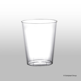 Vaso de Plastico Moon Transparente PS 320ml (20 Uds)