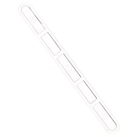 Paletina para Cafe 105mm Transparente (Paq.100 unidades)