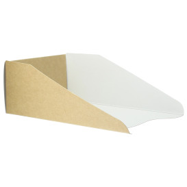 Envase de Cartón para Gofres 16x10cm (100 Uds)