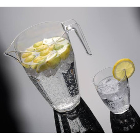 Jarra Reutilizable con Tapa Transparente SAN 2250ml (1 Ud)