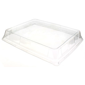 Tapa Alta de Plastico para Bandeja de 316x265mm (25 Uds)