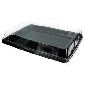 Tapa Alta de Plastico para Bandeja de 316x265mm (25 Uds)