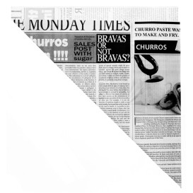 Cono de Papel Antigrasa Times 200mm 70g (2000 Uds)