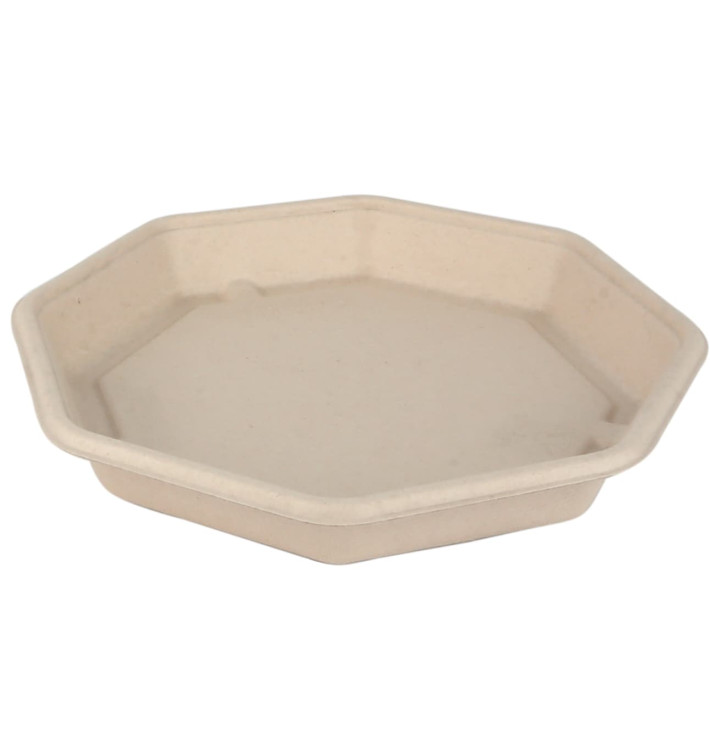 Envase Caña de Azúcar 830ml 230x230x30mm (50 Uds)