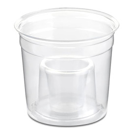 Vaso Plastico "Shot Bomb" PS Cristal 250ml (1000 Uds)