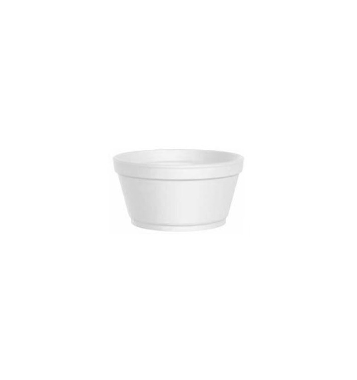 Tarrina Termico Foam Blanco 2 Oz/60ml Ø7,4cm (50 Uds)