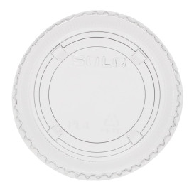 Tapa Plana Cerrada PET Cristal Ø7,3cm (2500 Uds)