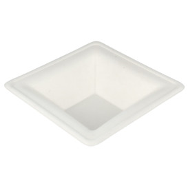 Bol de Caña de Azucar Blanco 300ml (50 Uds)