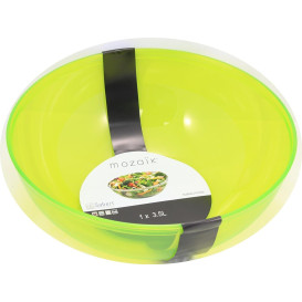 Bol de Plástico Verde 3500ml Ø 27 cm (1 Uds)