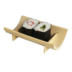 Bandeja de Bambu 10x5x2,3cm (10 Uds)