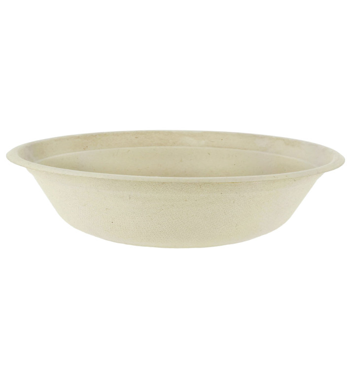Bol de Caña de Azucar 750ml Ø21x4cm (300 Uds)