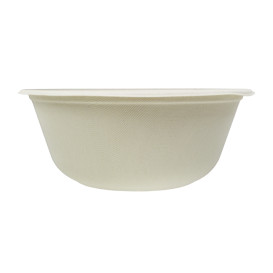 Bol de Caña de Azucar 1400ml Ø21x8cm (75 Uds)